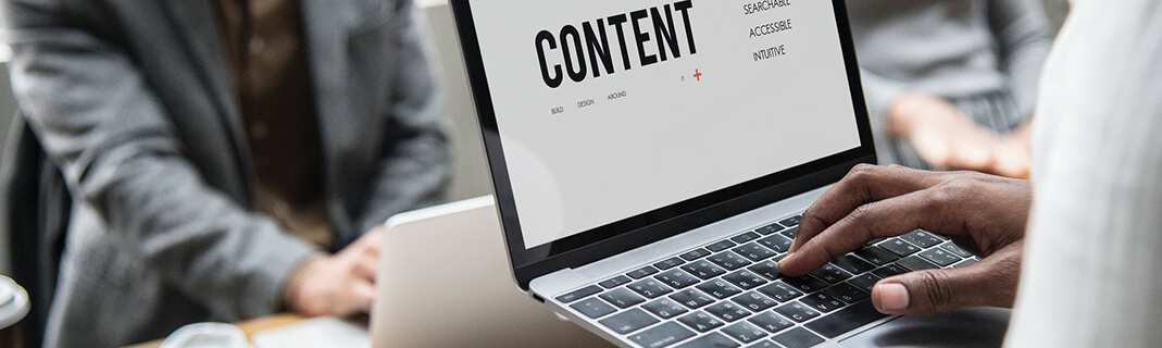 content management of your website